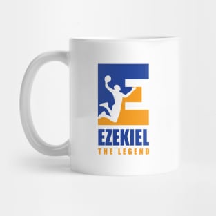 Ezekiel Custom Player Basketball Your Name The Legend Mug